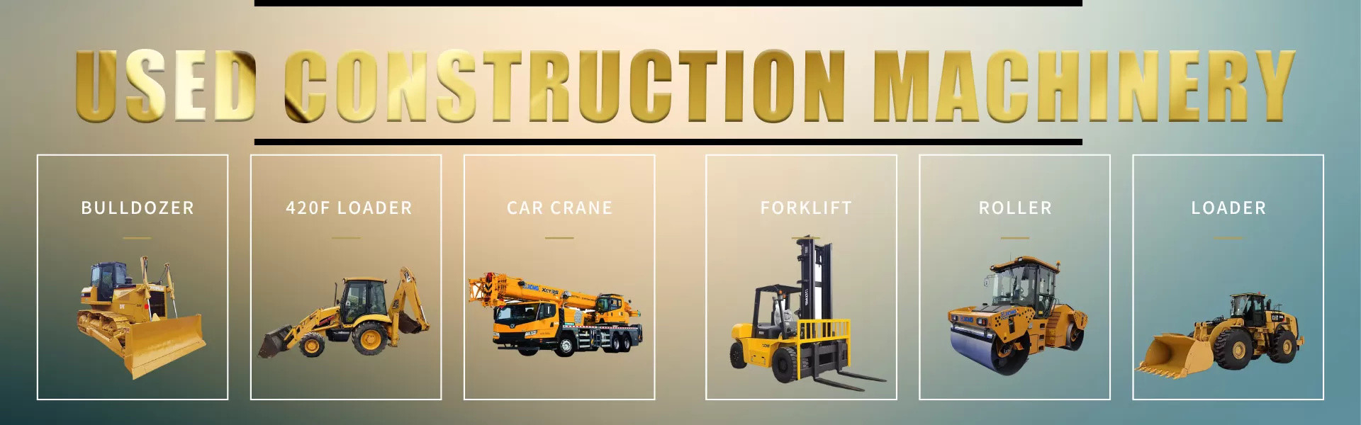 quality Used CAT Excavators factory